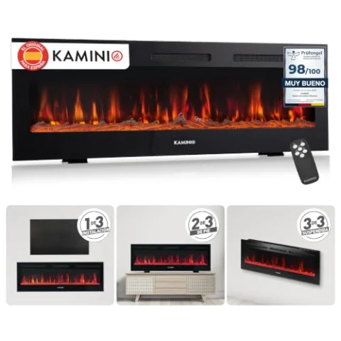 Chimenea eléctrica KAMINIO Marlon Pro 60