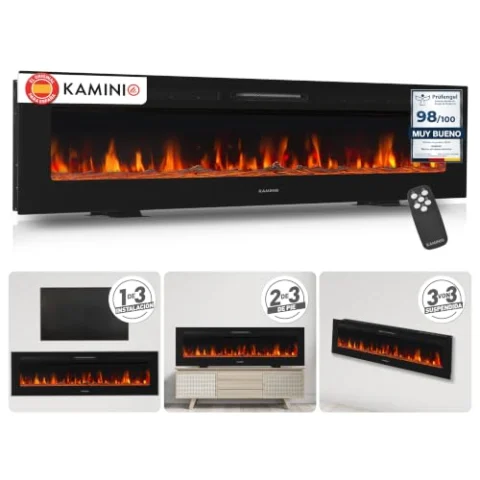 Chimenea eléctrica KAMINIO Marlon Pro 70