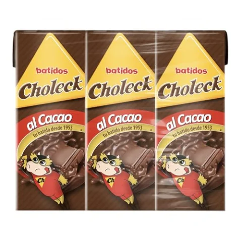 Choleck Batido de Cacao Slim Infantil 3×200 ml por solo 1 € (-37 %)