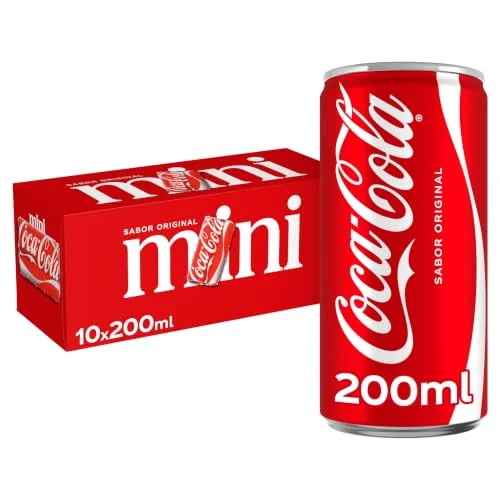 Coca-Cola Sabor Original: pack de 10 mini latas por 6,20 € (-10 %)