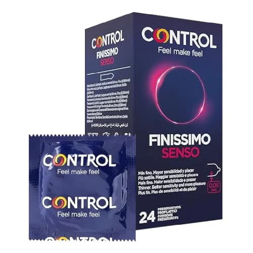 Control Finissimo Senso ultrafinos, 24 preservativos por 9,87 € (-17 %)