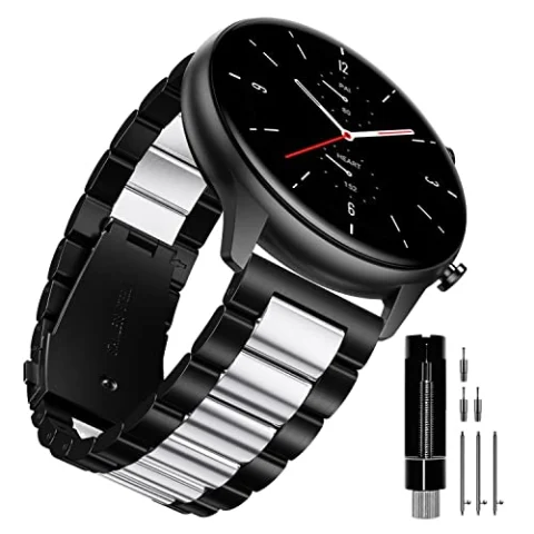 Correa YABZOZ metálica para Amazfit