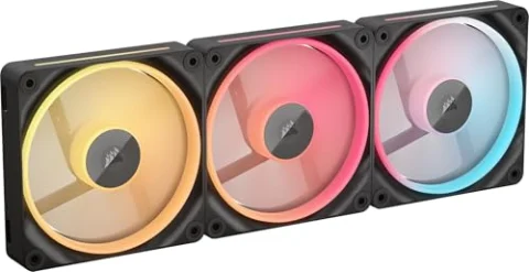 CORSAIR iCUE LINK LX120-R RGB Negro