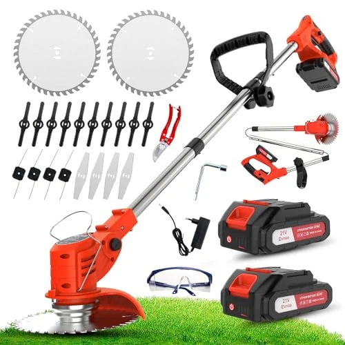 Cortacésped inalámbrico OUTIGO con 2 baterías por 19,54 € (-30 %)