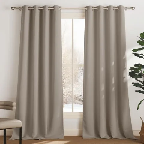 Cortinas PONY DANCE opacas 140×240 cm
