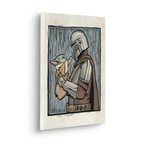 Cuadro de Star Wars The Mandalorian