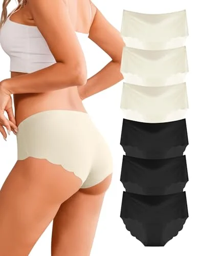 Dawnrole braguitas sin costuras para mujer, pack de 6 por 8,99 € (-31 %)