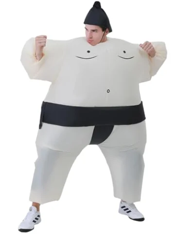 Disfraz hinchable de Sumo FUNFOCUS