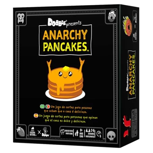 Dobble Anarchy Pancake por 9,23 €: juego de cartas con un 46 % de descuento