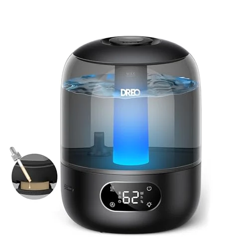 DREO Humidificador Bebés 3L con Sensor de Humedad por 34,19 € (-26 %)