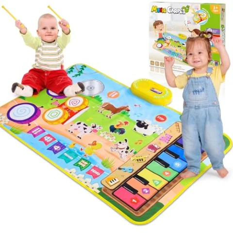 Dromlag alfombra musical infantil 3 en 1
