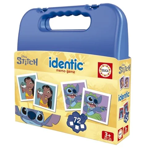 Educa Identic Stitch, juego de memoria infantil