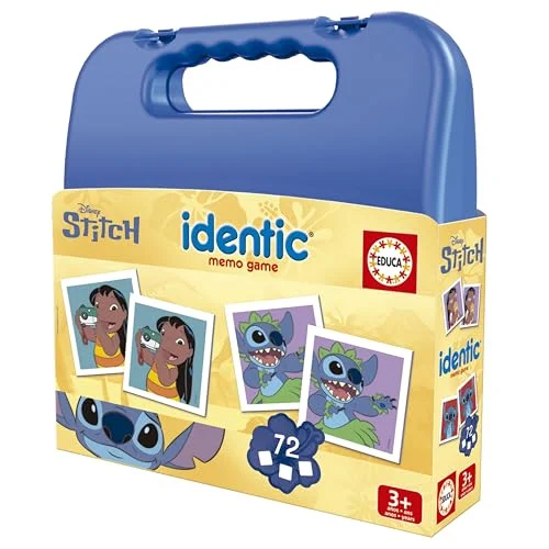 Educa Identic Stitch, juego de memoria infantil por 8,99 € (-36 %)