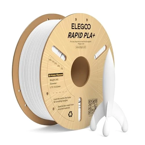 ELEGOO Filamento PLA+ 1 kg blanco por 12,85 € (-20 %)