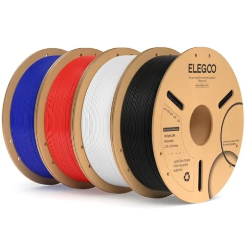 ELEGOO PLA+ 1,75 mm 4 kg en 4 colores