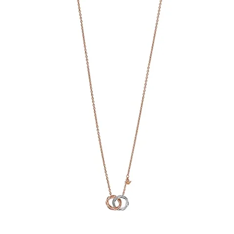 Emporio Armani collar de acero para mujer