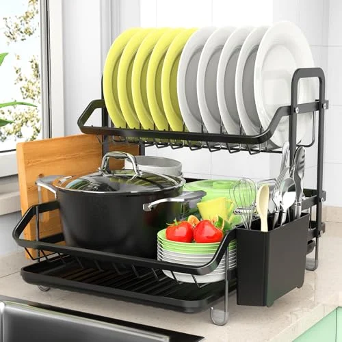 Escurridor de platos de 2 niveles ViviDreamore por 17,99 € (-28 %)