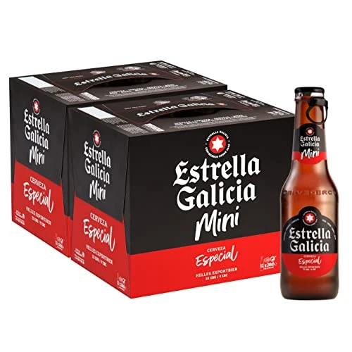 Estrella Galicia Especial Mini: 24 botellines por 11,99 € (-15 %)