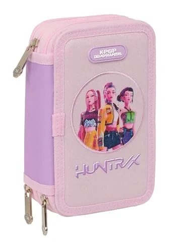 Estuche K-POP Demon Hunters con 37 útiles por 14,95 € (49 % menos)