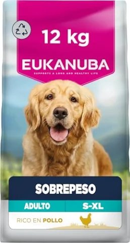 EUKANUBA Overweight para perros 12 kg