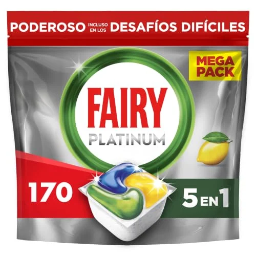Fairy Platinum Limón 170 cápsulas por 26,99 € (-38 %)