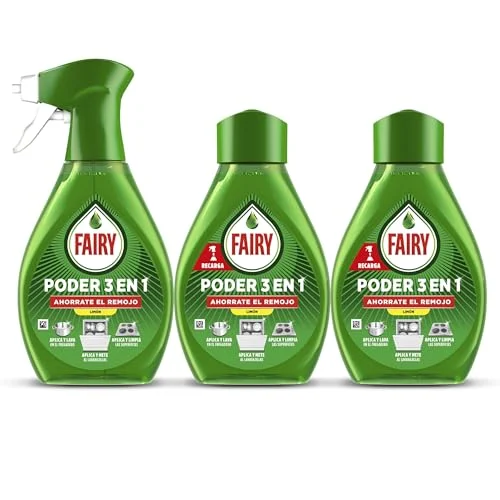 Fairy Spray Poder Sin Remojo Limón + 2 recargas por 9,99 € (-35 %)