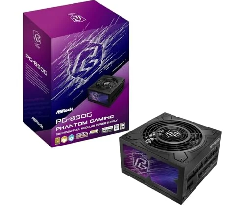 Fuente ASRock PG-850G 850W 80 Plus Gold modular por 113,30 €