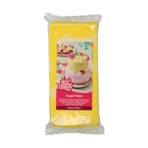 FunCakes pasta de azúcar Mellow Yellow 1 kg