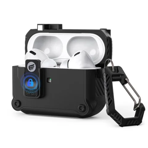 Funda ORICO para AirPods Pro 2/1 con mosquetón