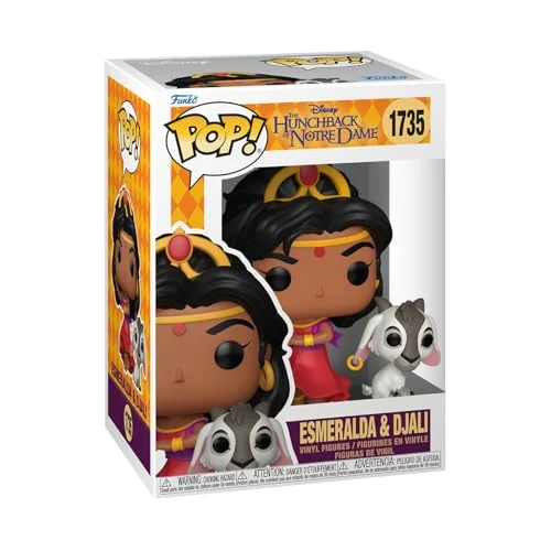 Funko POP Esmeralda y Djali de Disney por 9,99 € (-38 %)