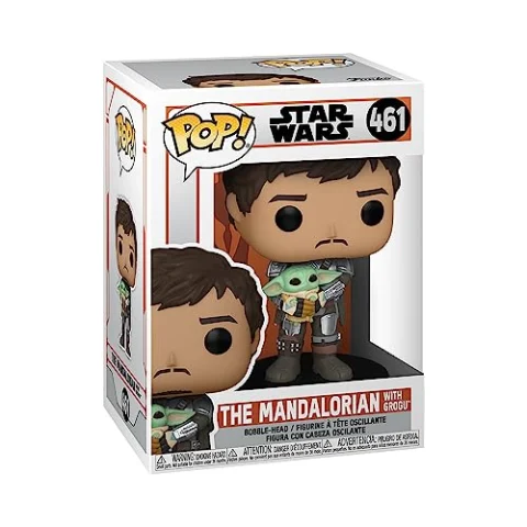 Funko Pop! The Mandalorian: Mando con Grogu