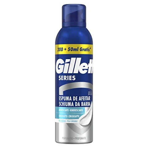 Gillette espuma de afeitar refrescante 250 ml