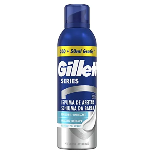 Gillette espuma de afeitar refrescante 250 ml por 2,39 € (-32 %)