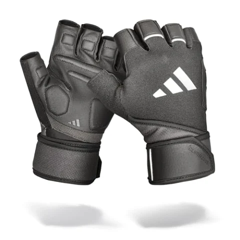 Guantes adidas Wrist Wrap con doble soporte