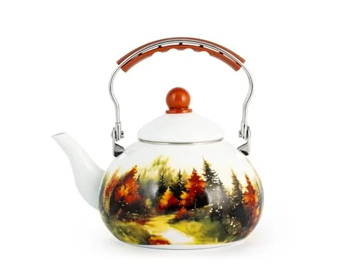 H&H Bollitore Woods de esmalte decorado de 2,5 L por 35,77 €