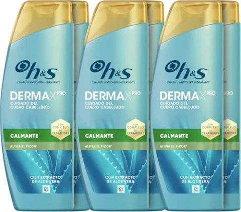 H&S DermaXPro Calmante Anticaspa 6×300 ml