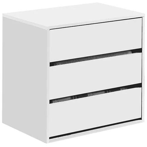 Habitdesign cajonera de 3 cajones en blanco mate por 36,28 € (antes 54 €)