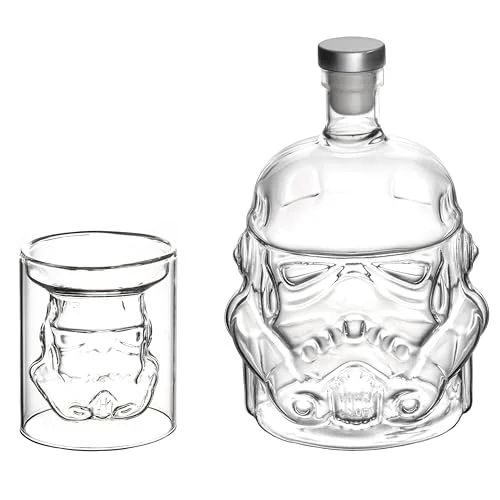 Hanseküche decantador de cristal 750 ml con 2 vasos por 13,65 €