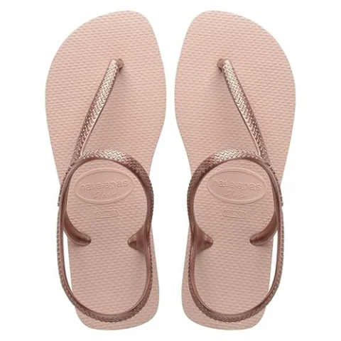 Havaianas Flash Urban Mujer Rosado/Dorado