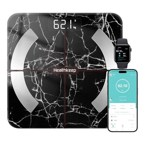 Healthkeep báscula de baño con app por 23,12 € (antes 31,99 €)
