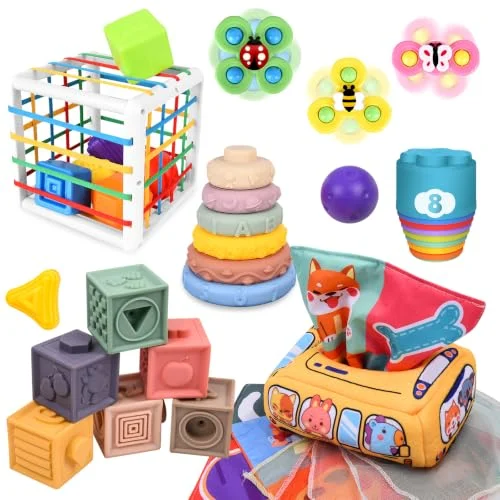 IEEILULU 6 en 1 Juguetes Montessori para bebé por 24,22 € (-33 %)