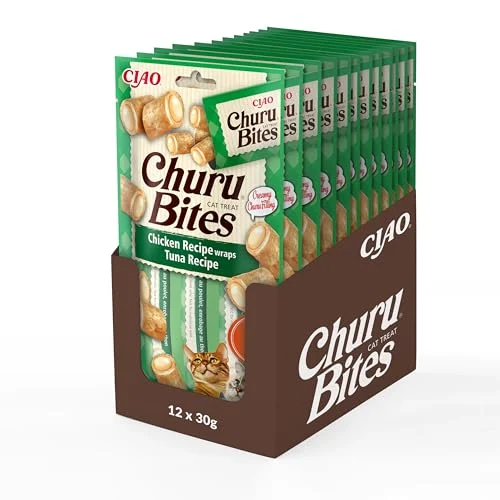 INABA Churu Bites para gato, 36 tubos por 25,66 €