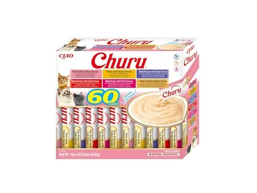 INABA Churu para gatos, multipack de atún por 28,99 € (antes 34,99 €)