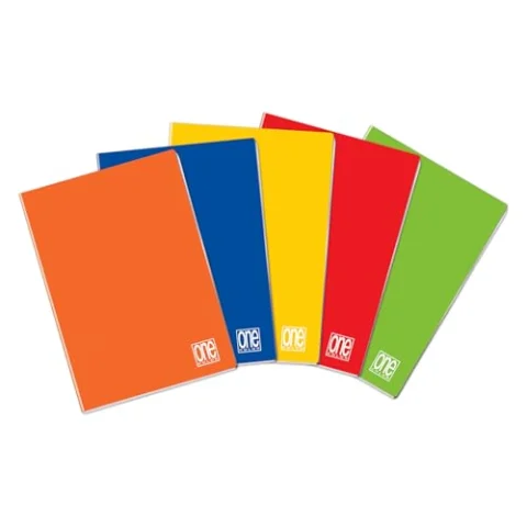 Juego de 5 cuadernos A4 One Color