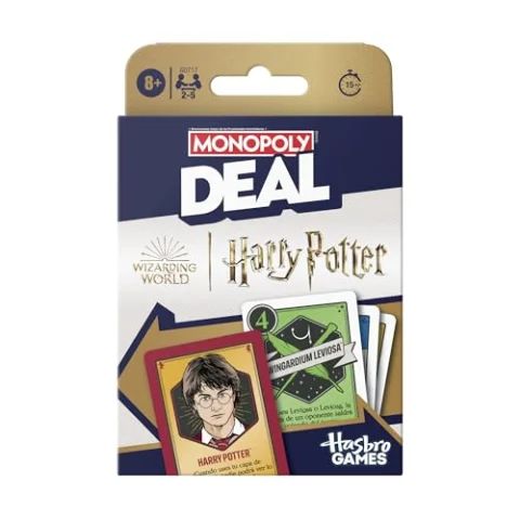 Juego de Cartas Monopoly Deal: Harry Potter