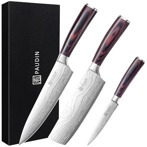 Juego de cuchillos PAUDIN de 3 piezas por 44,21 € (antes 69,99 €, -37 %)