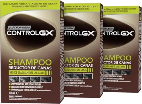 Just For Men Control GX Champú Anticanas (3 Pack)