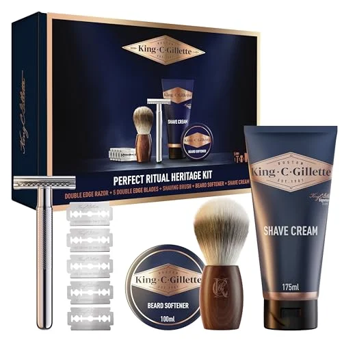 King C. Gillette Kit Barba Hombre Rutina Clásica Perfecta por 34,99 € (-30 %)