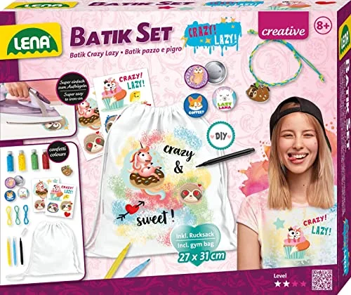 Kit de manualidades LENA Batik Crazy & Lazy por 7,19 €