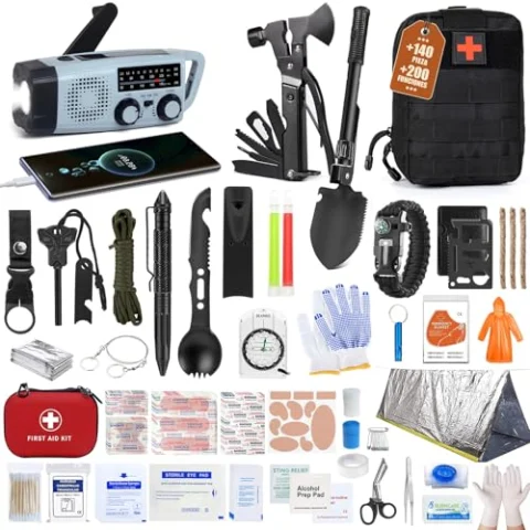 Kit de supervivencia Gemmac 140 en 1